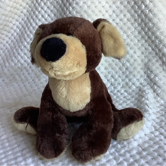Ganz Webkinz Plush Mocha Pup HM348 Puppy Dog Stuffed Animal Toy No Code - Picture 4 of 16